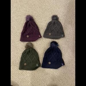 Set of 4 Pistil Winter Hats Beanies- EUC